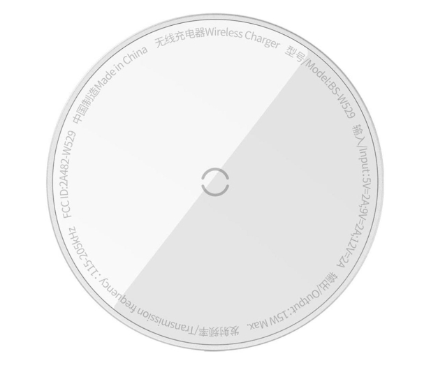 BASEUS Magnetyczna ładowarka indukcyjna Simple Mini 3 15W CCJJ040012 - 1234377 - zdjęcie
